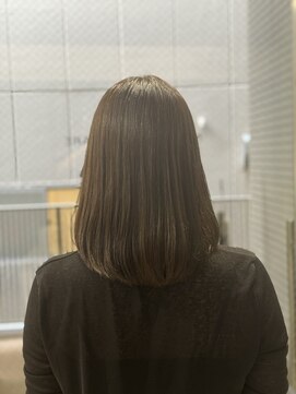 プレビア 上尾店(PREVIA) 髪質改善カラー☆アッシュベージュ