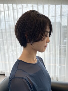 リアン 新城店(Rian) 20代30代40代小顔ハンサムショートアッシュブルーブラック