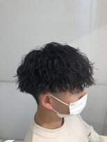 オーシャントーキョー(OCEAN TOKYO) メンズパーマツイスパ波巻きスパイラルマッシュセンターパート