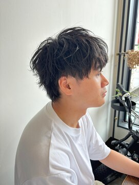 パルトネル(Partner) シャドーパーマ×マッシュ