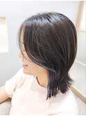 ブルージュカラーのレイヤーボブ☆