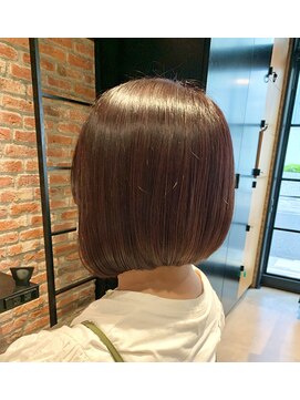 オーガニック アトリエ 大宮(organic+atelier) 秋パーマヘルシースタイルショコラアッシュふんわり丸みカー