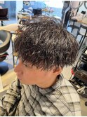 重ためツイストパーマスタイル