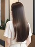 【クセを解決！圧倒的美髪】カット＋髪質改善ストレート￥25300→￥16500