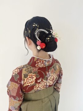 グーフィートーキョー 銀座(Goofy Tokyo) 【卒業式】袴着付け/ヘアセット/袴ヘア/袴ヘアアレンジ/着物ヘア