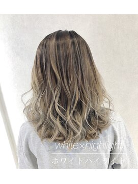 アンジェ(Ange) グラデーション、エクステ、インナー、ハイライト、ブリーチ