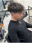 スペインカールメッシュスパイラルパーマ平巻き波巻きパーマ