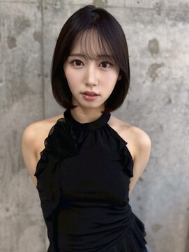 ハローバイシー 仙台(Hello by Sea) 外はねボブ×美髪[韓国/美髪/グレージュ]