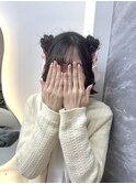 イメチェンヘアスタイル/外はねボブ/韓国/池袋