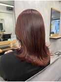 艶髪カラー×グラデーションピンク