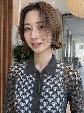 ビュートリアム 南青山(BEAUTRIUM) ボブレイヤー 顔まわりレイヤー 小顔ボブ 大人ボブ 表参道 40代