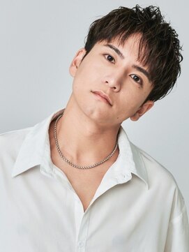 ロンドオム 池袋(Lond Homme) men's/メンズカット/縮毛矯正/黒染め/韓国/ブルーブラック/池袋