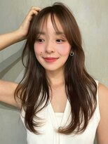クィーンズガーデンバイケーツーギンザ(QUEEN’S GARDEN by K two GINZA)&nbsp;ロングレイヤー/チョコレートブラウン/艶髪
