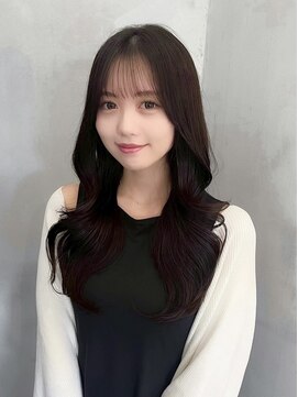 ロンドジェネルーズ 柏(Lond generous) 韓国柏顔まわり髪質改善縮毛矯正暗めカラーボブくびれレイヤー柏
