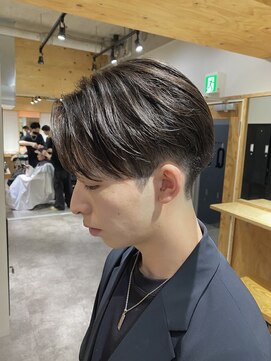 クオル 円山(QOL) ニュアンスセンターパートナチュラルセンターパート毛流れパーマ