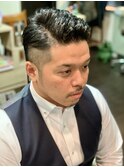 パート分けアップバング
