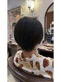 くびれショート×髪質改善ストレート