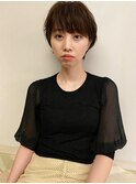 大人可愛い小顔ショート【平松伸一】
