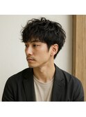 メンズショート ニュアンスパーマ 20代 30代 40代 50代 60代