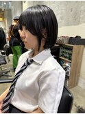 那覇美容室/おもろまち美容室/小顔ボブ/ミニボブ/ショートボブ