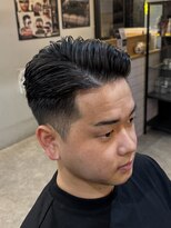 フランクスバーバーリザーブ 人形町店(FRANK’S BARBER RESERVE) スペインカール/スパイキーショート/フェザーパーマ/人形町H