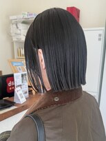 ヘアメイク シュシュ(Hair make chou chou)&nbsp;小顔に見える切りっぱなしボブ