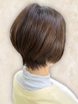 30代40代50代大人キレイ美シルエット小顔ショートボブナチュラル