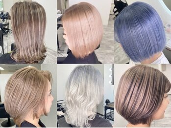 リアル(REAL)の写真/ハイトーンを諦めていた方必見◎水素カラーやケアブリーチを使用することで今まで叶わなかった艶髪を実現☆