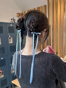 ラランジェ 緑井店(LARANJE) カチモリ×ツインアレンジ