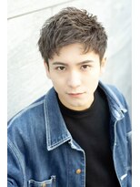 ヴェイン 渋谷(vain)&nbsp;メンズ波巻きナチュラルパーマ束感清潔感k