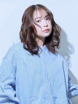 モーラ サロン 高石店(MOLLA) ニュアンスミディ×シースルーバング