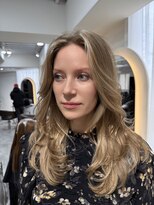 ボンズサロン 麻布十番 パティオ通り店(BONDZSALON)&nbsp;外国人風ハイライト×ベイビーライト【麻布十番駅/六本木駅】