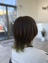 トップスタイル シズオカ(TopStyle SHIZUOKA)&nbsp;ウルフカット×デザインカラー