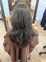 ウニュ(uninu)&nbsp;レイヤーカット 透明感カラー