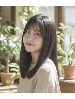ラクス(Laxe)の写真/【UPTOGLOSS×OVERics.×oggi otto】極上商材で叶える贅沢縮毛矯正!触れたくなる憧れのツヤサラ髪へ☆