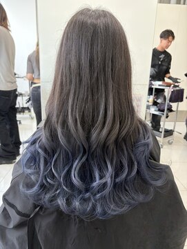 アライブ ハラジュク(ALIVE harajuku) ブリーチインナーバレイヤージュグラデーションカラー夕貴