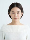 大人可愛いシンプルショート