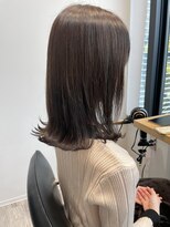 【完全個室サロン】Eleanor spa&treatment 高槻【9月19日 OPEN（予定）】&nbsp;フォギーラベンダー　ぷつっとミディボブ