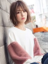 ra's 南行徳 髪質改善トリートメント&カラー 南行徳北口【10月1日オープン(予定)】 とろみスイート×ナチュふわ空気感フェミポップボブ♪