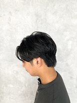 イル 天神西通り店(ill)&nbsp;【メンズ◆天神】センターパート×フェザーパーマ×束感ヘア