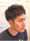 黒髪×短髪×スポーティー