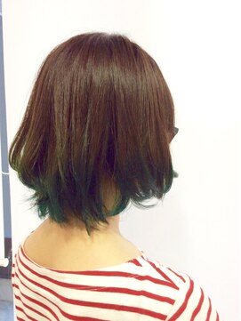 ヘア ル シェーヌ(hair le chene) ボブ×グラデーション