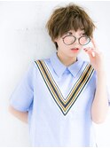 無造作ショートでお手入れ簡単ヘア☆
