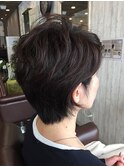 《リアルお客様スタイル》ショートパーマスタイル
