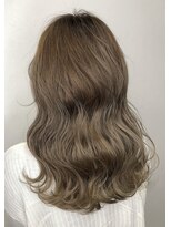 バベル(BABEL Hair Design)&nbsp;【BABEL】グレージュグラデーションカラー＠大生真吾