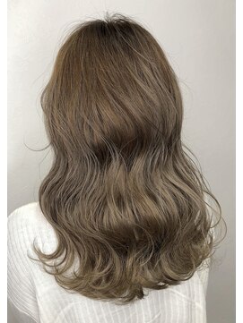 バベル(BABEL Hair Design) 【BABEL】グレージュグラデーションカラー＠大生真吾