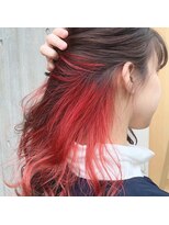 ビヨンドイー(beyond E)&nbsp;インナーカラー×レッドカラー