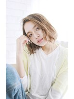 トランクイルバンカ(TRAN9UIL BANCA)&nbsp;BANCA 無造作とろみボブ　滋賀　近江八幡