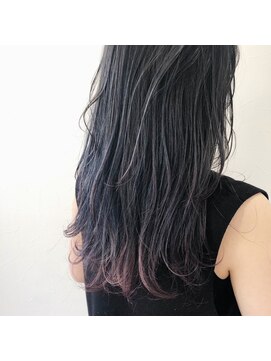 シフレ(SIFFLER) バレイヤージュ×ネイビーグレー