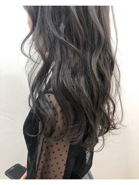 エトネ ヘアーサロン 仙台駅前(eTONe hair salon) 《eTONe》long layer ☆ラベンダーグレージュ
